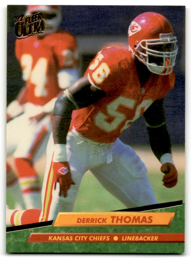 1992 Ultra Derrick Thomas Kansas City Chiefs #182 | eBay