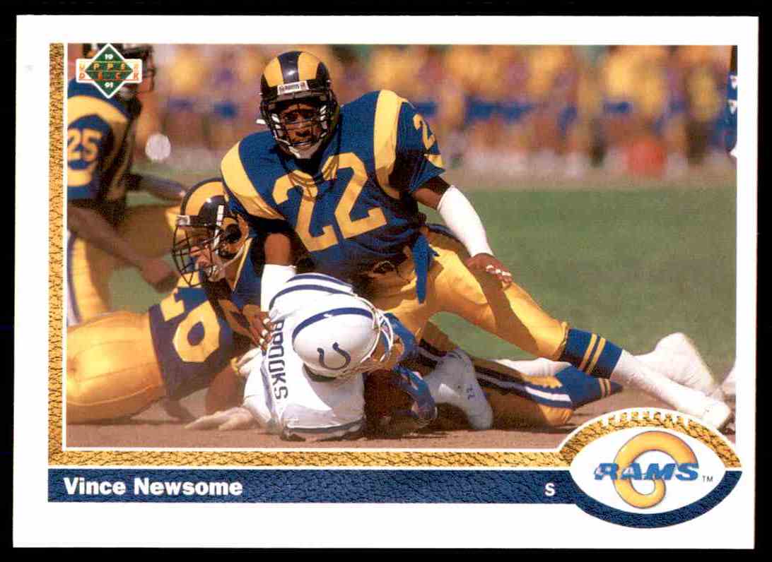 1991 Upper Deck Vince Newsome #239 card front image