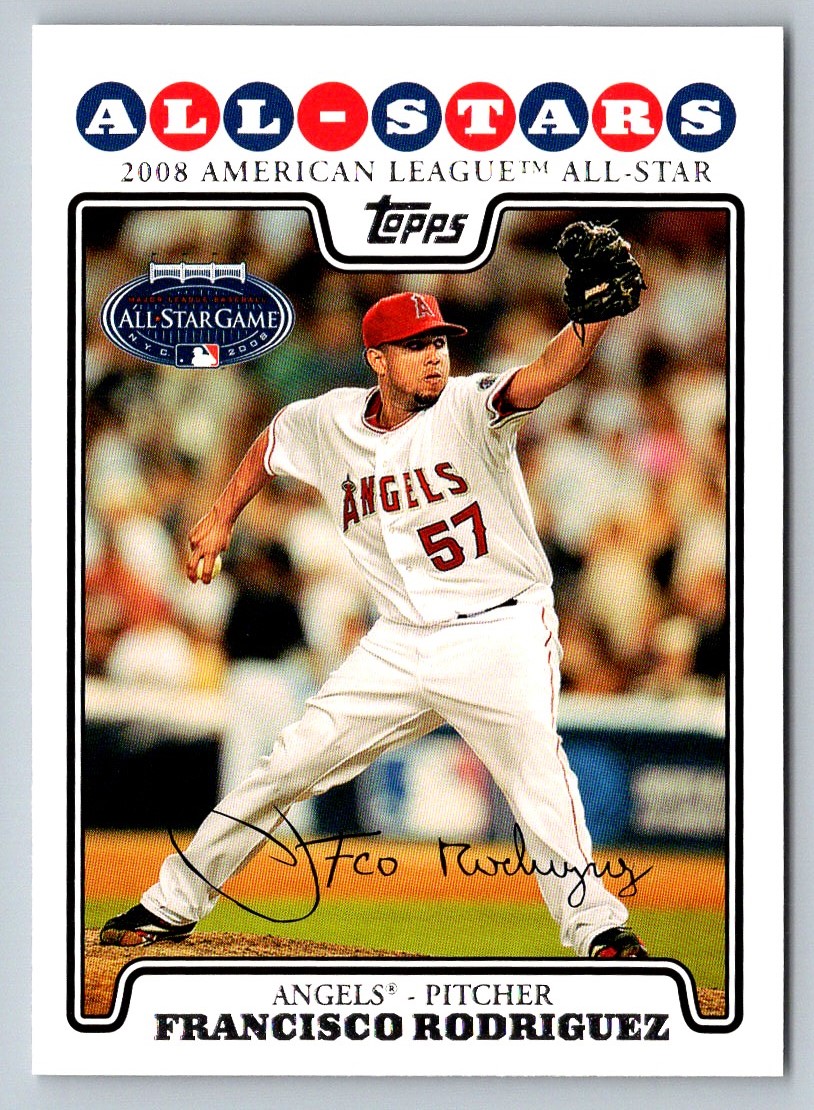 2008 Topps Updates & Highlights Francisco Rodriguez #UH76