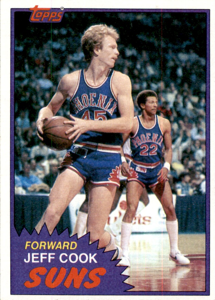 1981-82 Topps Basketball Jeff Cook (C) Phoenix Suns #W80 | eBay