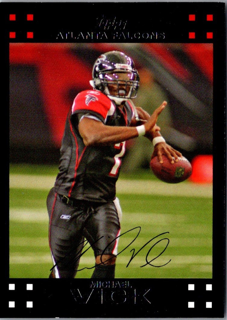 Mike Vick autograph card popular