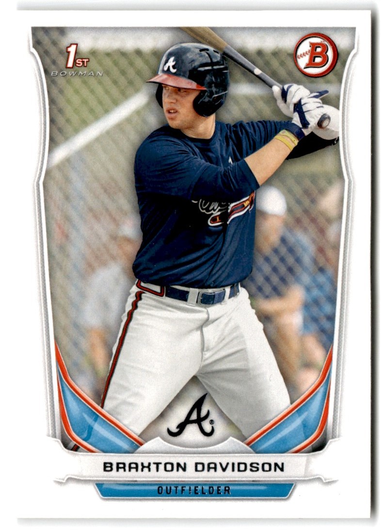 2014 Bowman Draft Picks & Prospects Braxton Davidson #DP28
