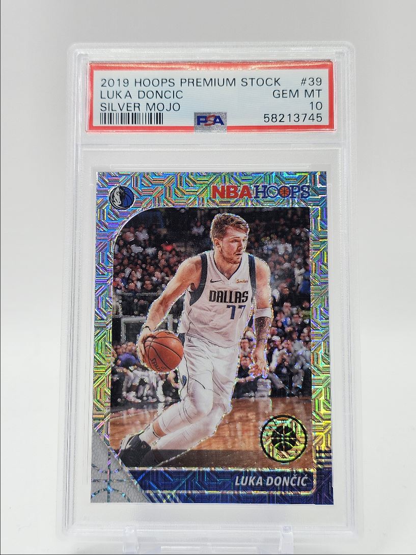 2019 Luka Doncic #39 PSA 9 Silver Prizm Luka Doncic PSA 9 2019
