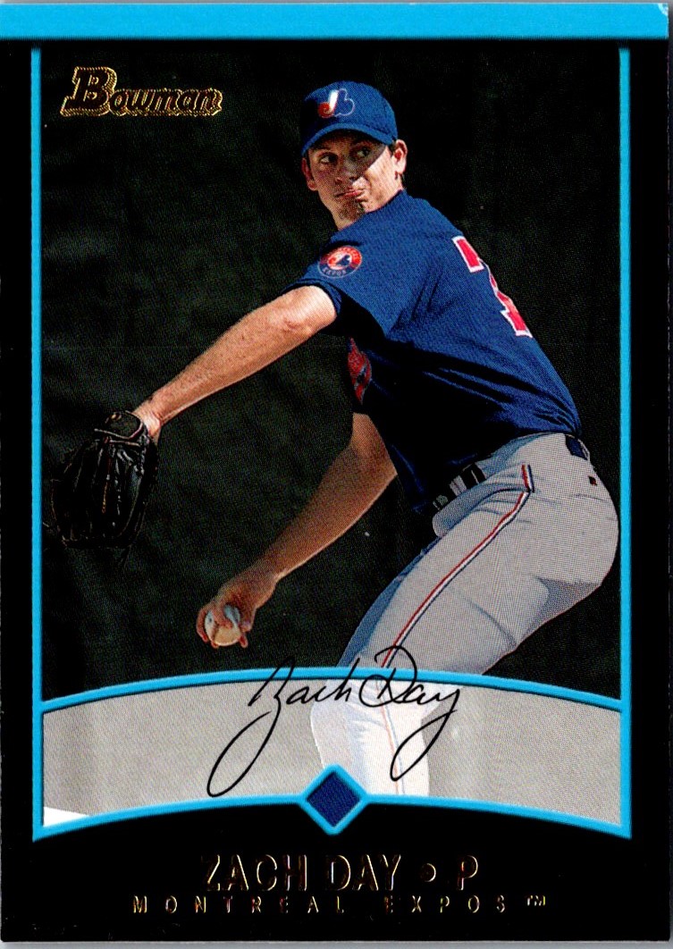 2001 Bowman Draft Picks & Prospects Zach Day #BDP9