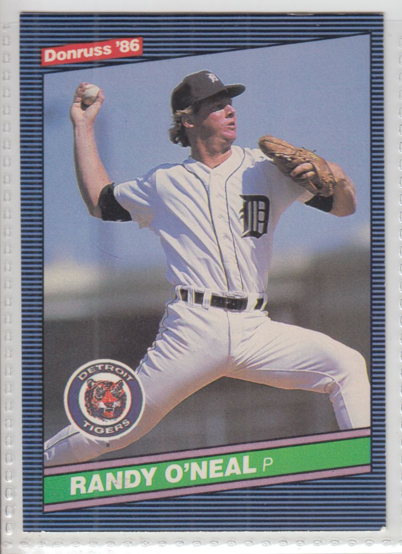 1986 Donruss Randy O'Neal #394