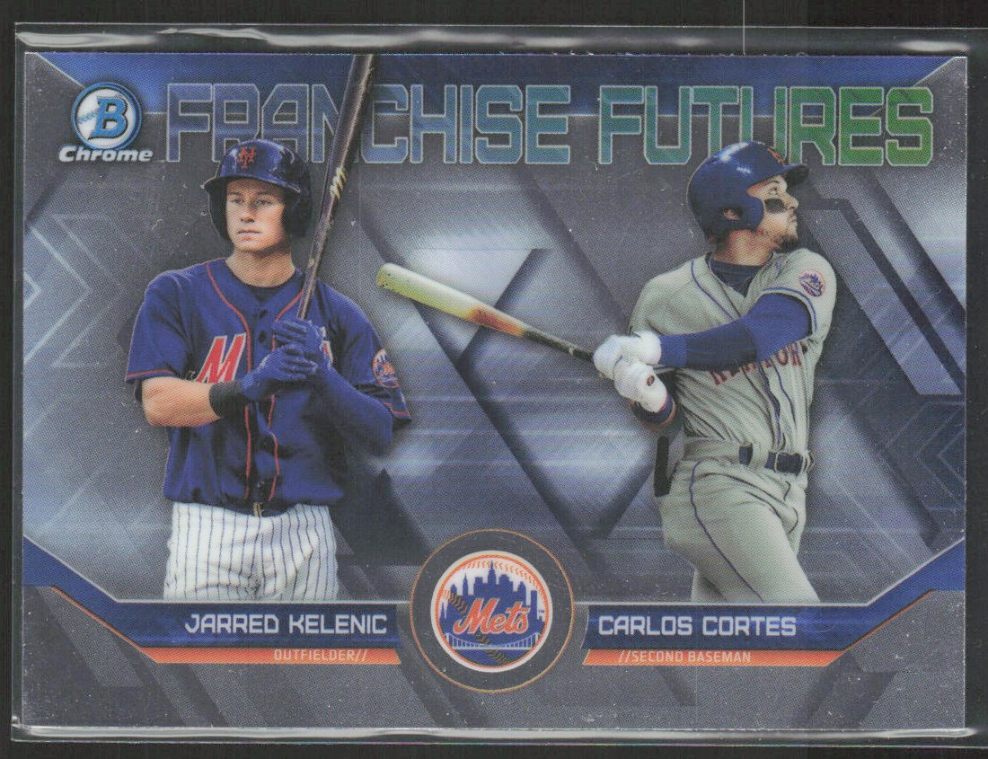 2018 Bowman Chrome Draft Franchise Futures #FF-NYM Jarred Kelenic