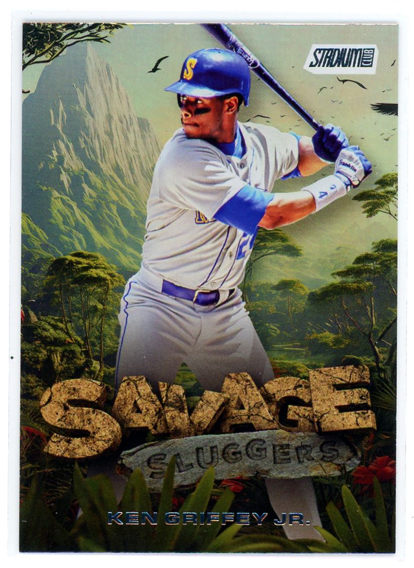 2025 Topps Stadium Club Savage Sluggers Ken Griffey Jr. Seattle