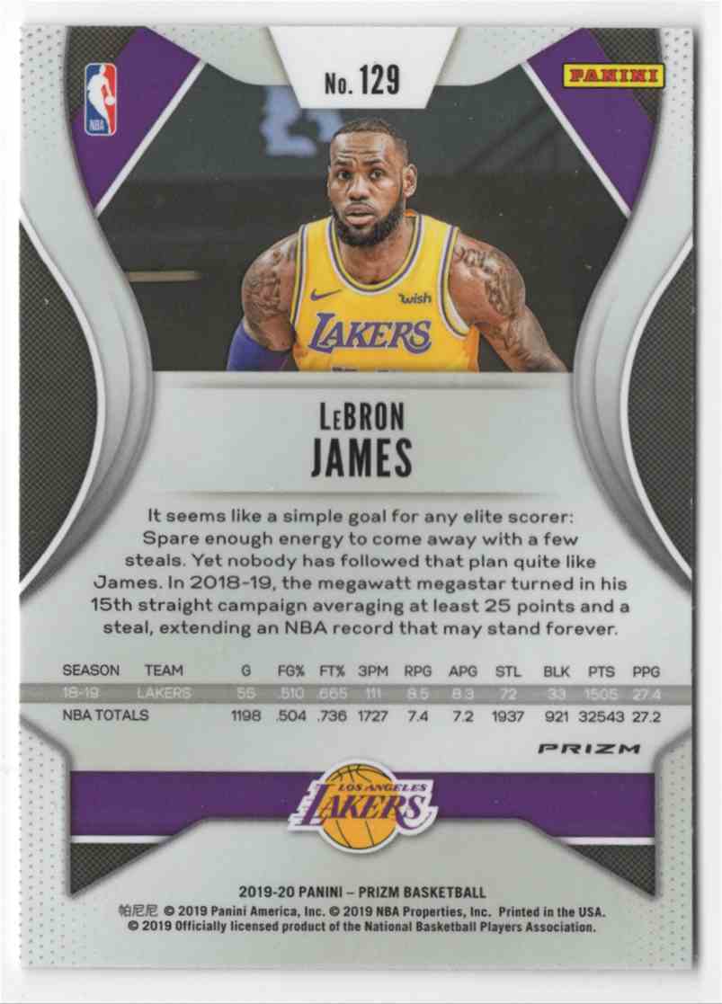 Los Angeles Lakers Lebron James Jersey Officially Licensed NBA jersey NWT