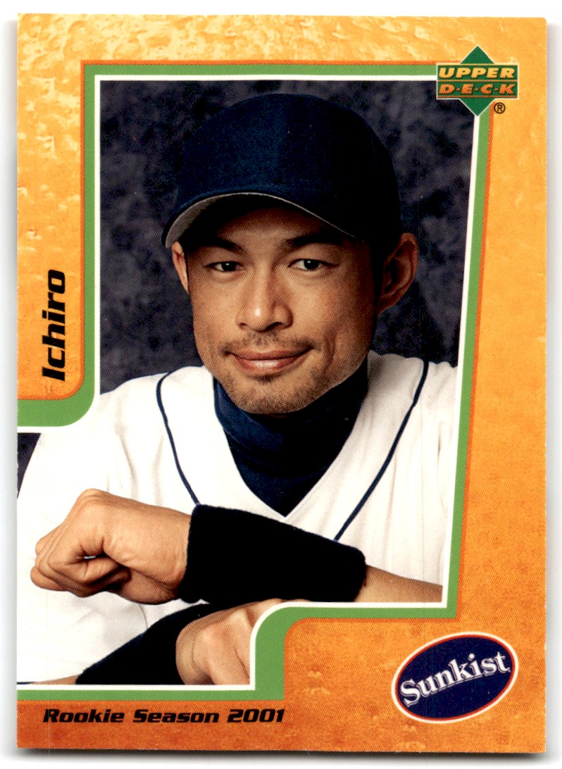 2006 UPPER DECK SUNKIST ICHIRO SUZUKI SEATTLE MARINERS #7 | eBay