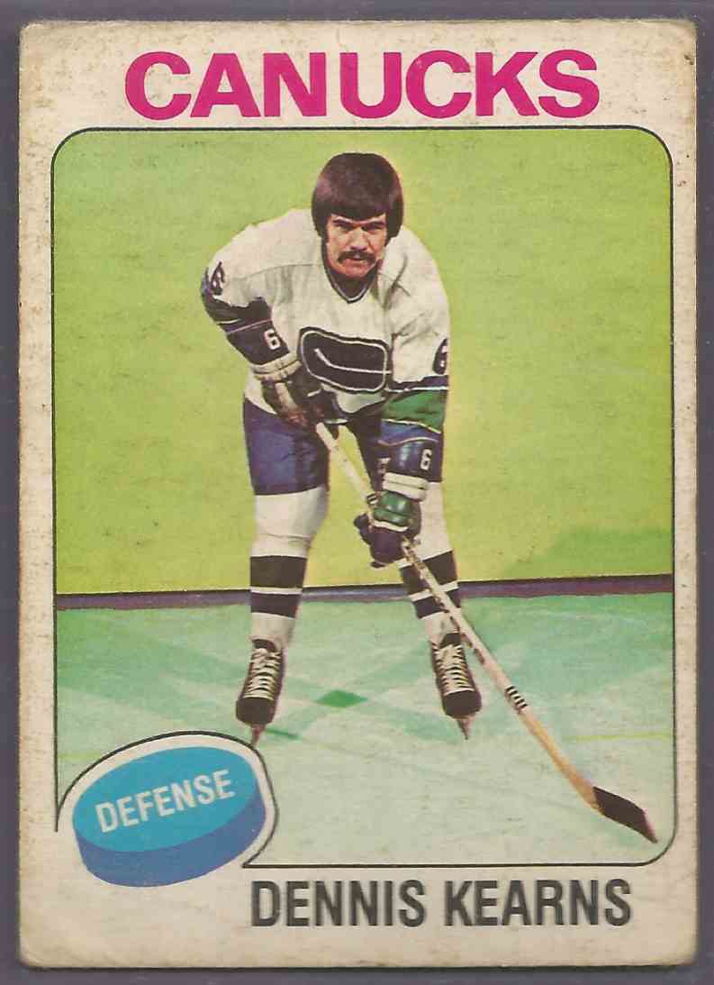 1975-76 O-Pee-Chee Dennis Kearns #188