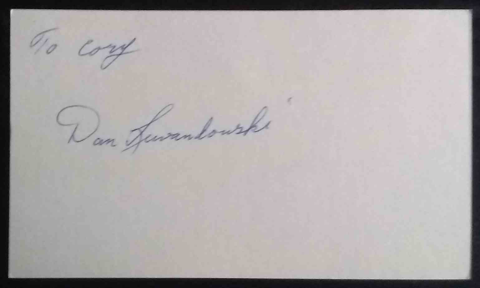 1951 3X5 Dan Lewandowski