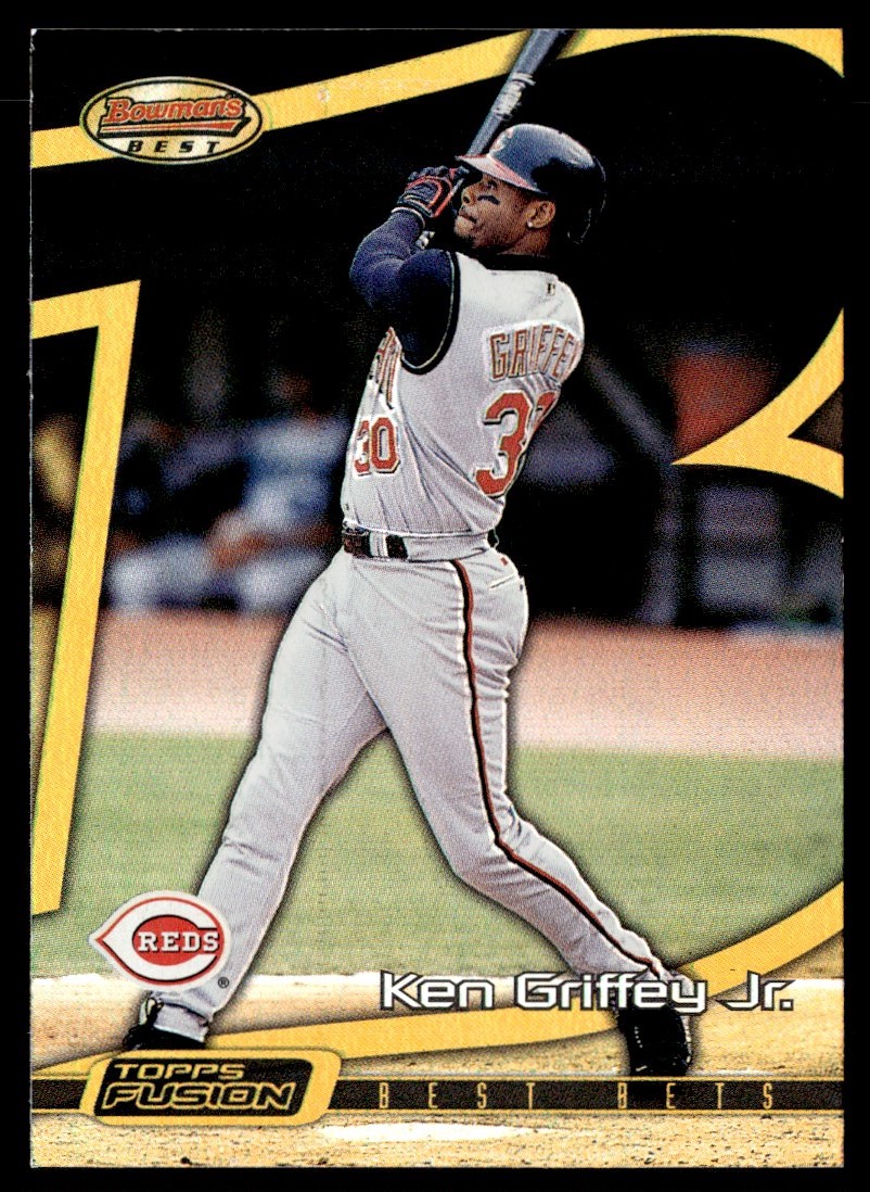 2002 Bowman's Best Ken Griffey Jr. #30 on Kronozio