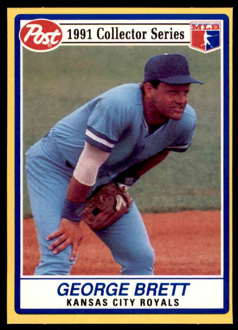 1991 Post Collector Series Oddball George Brett #26 OF 30 on Kronozio