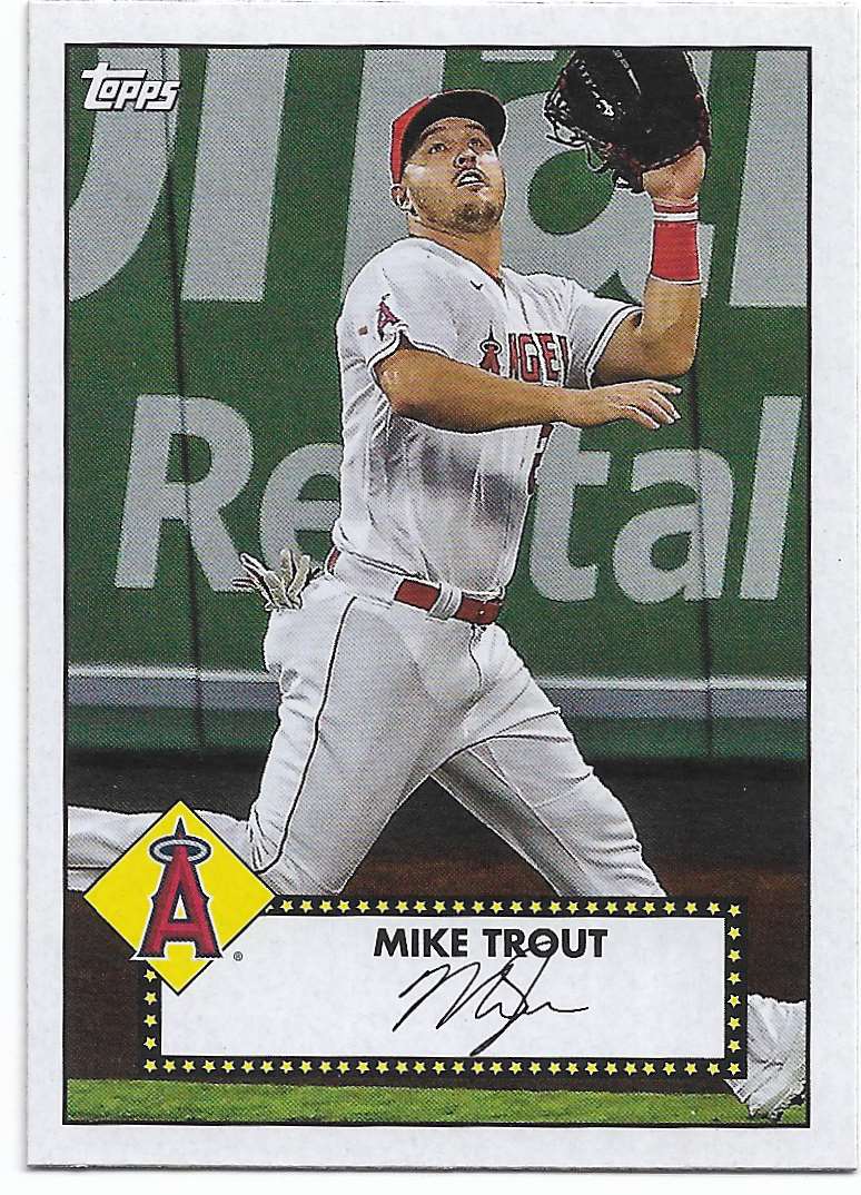 2021 Topps 1952 Redux Mike Trout #T52-27