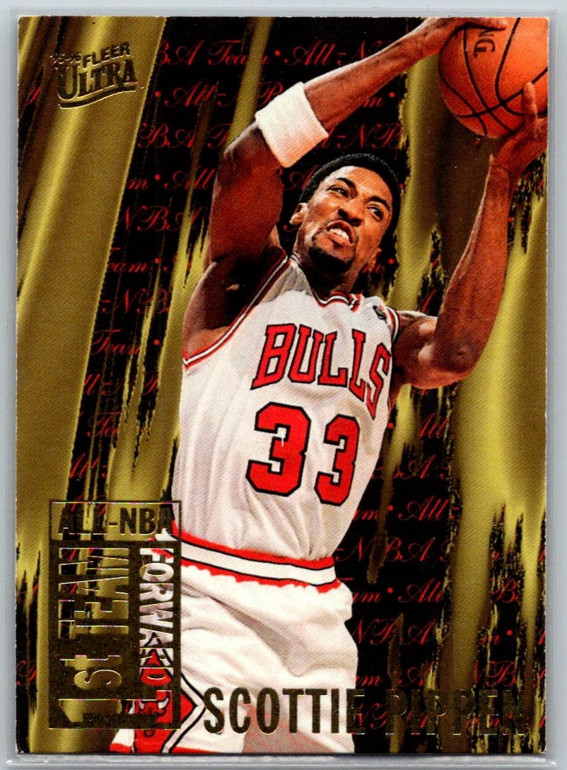 1995-96 ULTRA ALL-NBA SCOTTIE PIPPEN CHICAGO BULLS #3 | eBay
