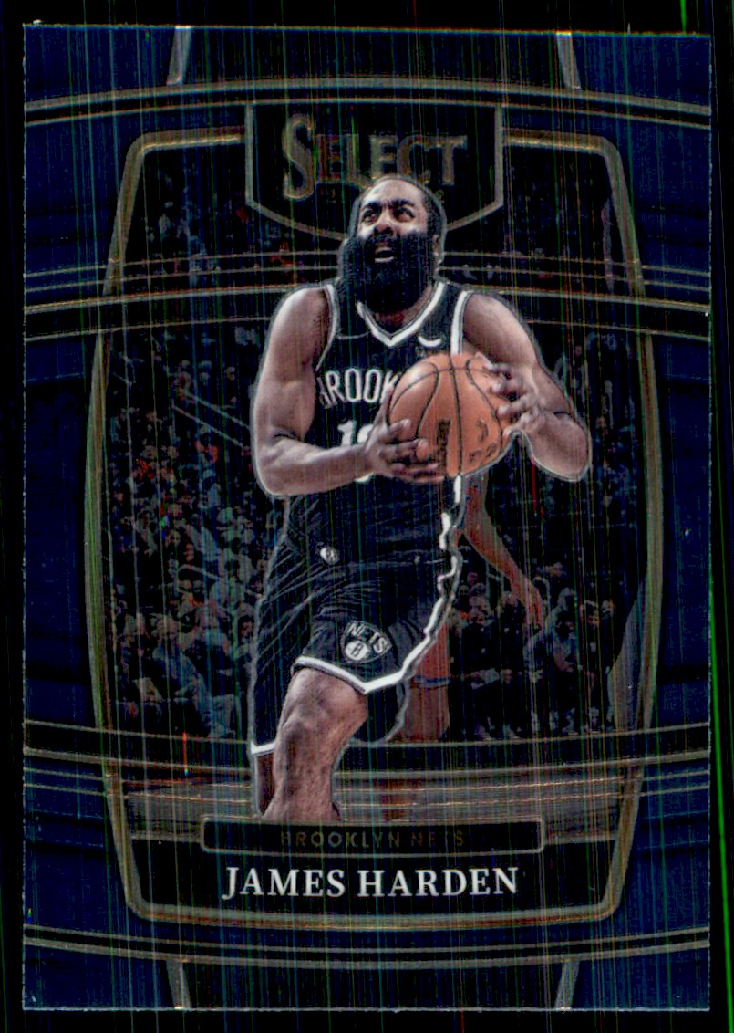 2021-22 Select Blue James Harden #47 card front image