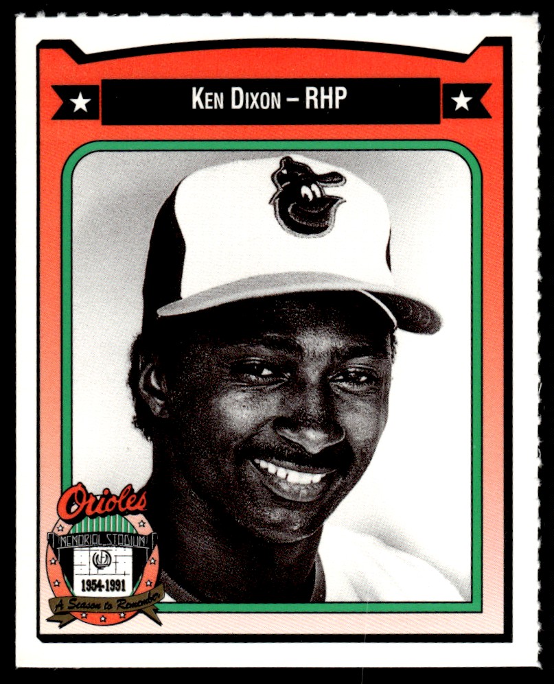 1991 Crown Ken Dixon Baltimore Orioles #108 | eBay