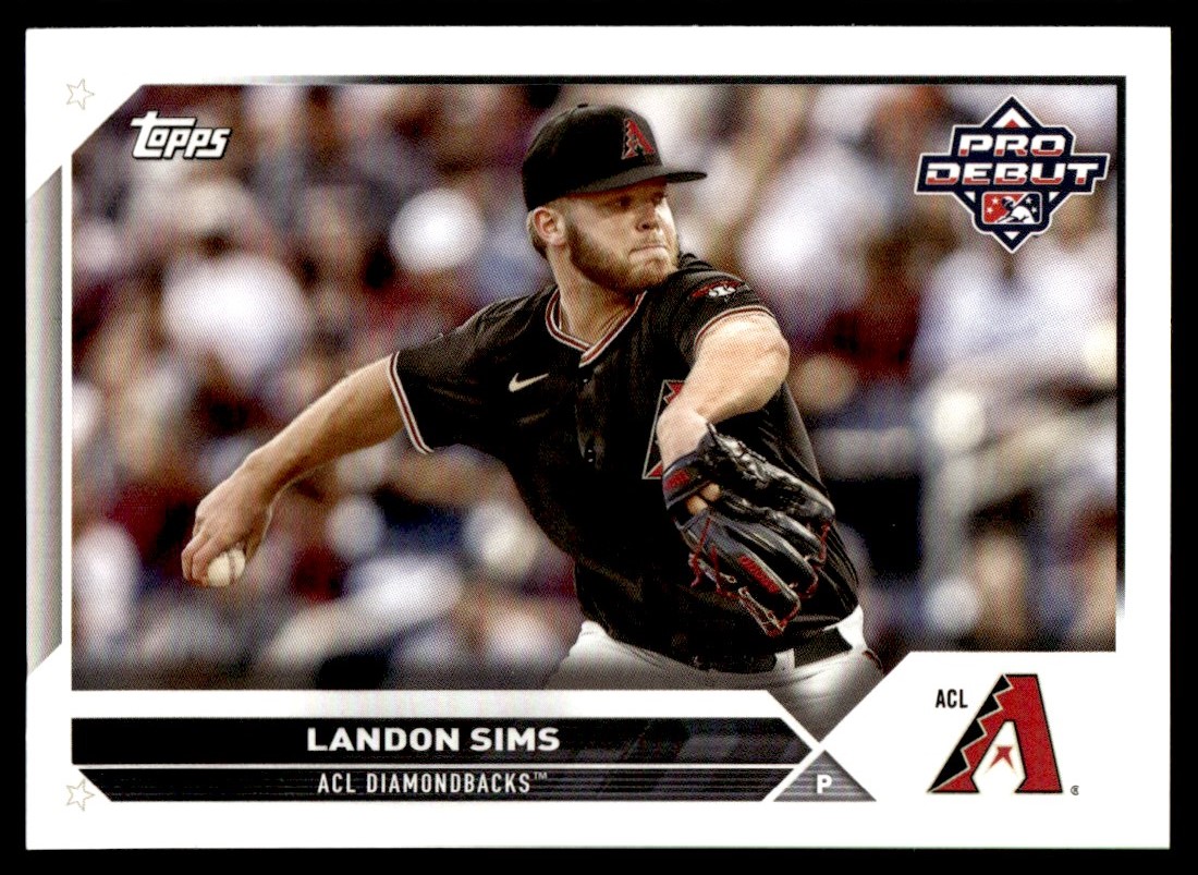 2023 Topps Pro Debut Landon Sims #PD-100