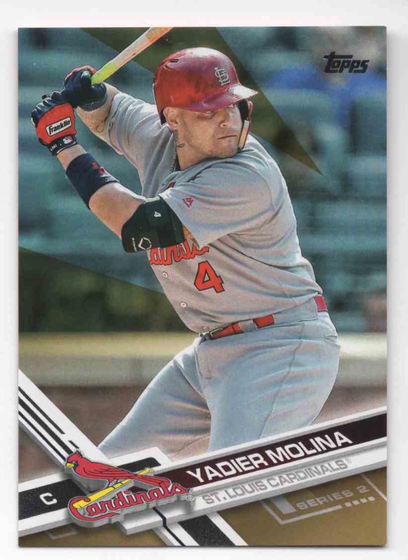 2017 Topps Gold Yadier Molina #373 on Kronozio