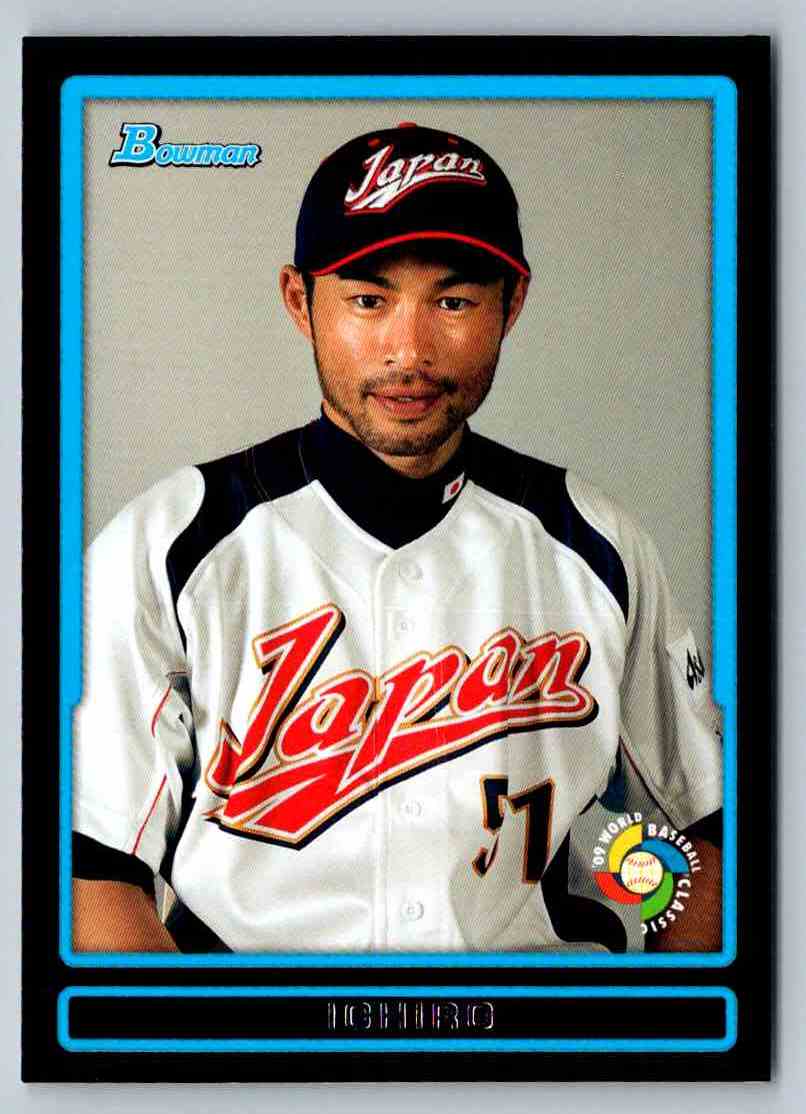 2009 Bowman Draft Picks & Prospects WBC Ichiro Suzuki #BDPW1