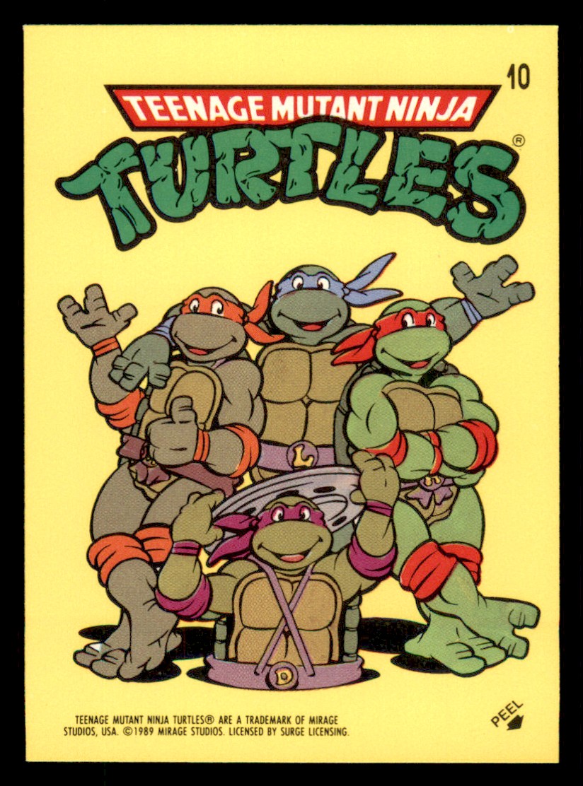 1989 Topps Teenage Mutant Ninja Turtles #1-88 w/ Stickers - YOU PICK - Picture 97 of 98