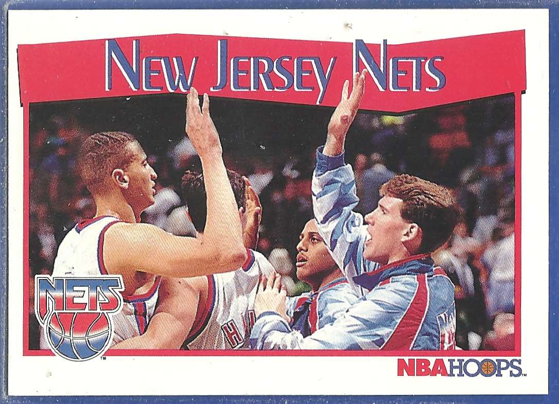 1991-92 NBA Hoops Teams Team Card #290 on Kronozio