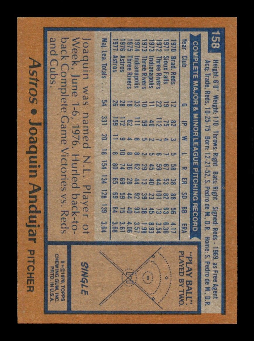Topps Baseball #1-250 1978 - TÚ ELIGES - Completa tu conjunto - Imagen 315 de 499