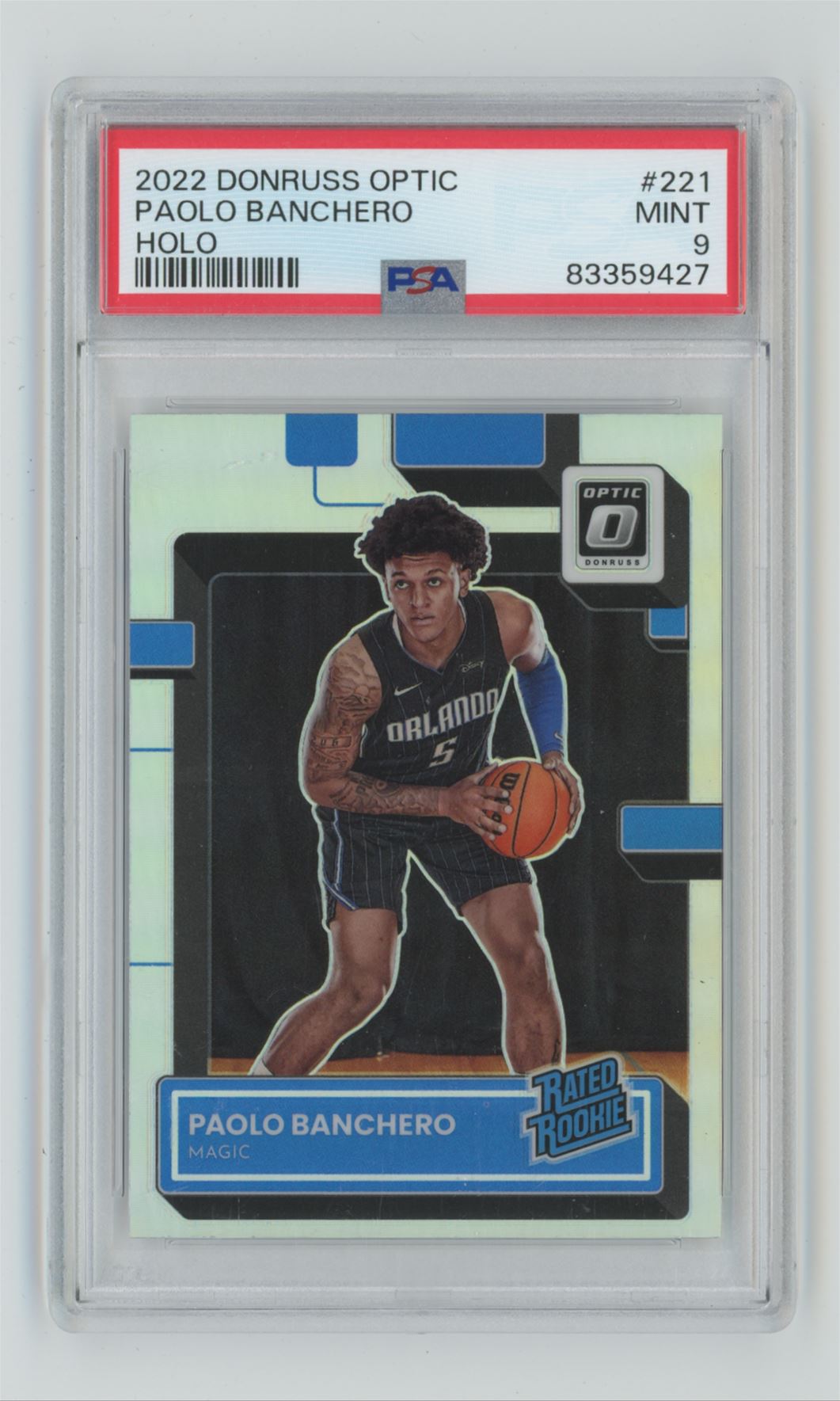 その他 paolo banchero rc holo donrusoptic Paolo Banchero 2022 Optic #221 Holo Price Guide - Sports