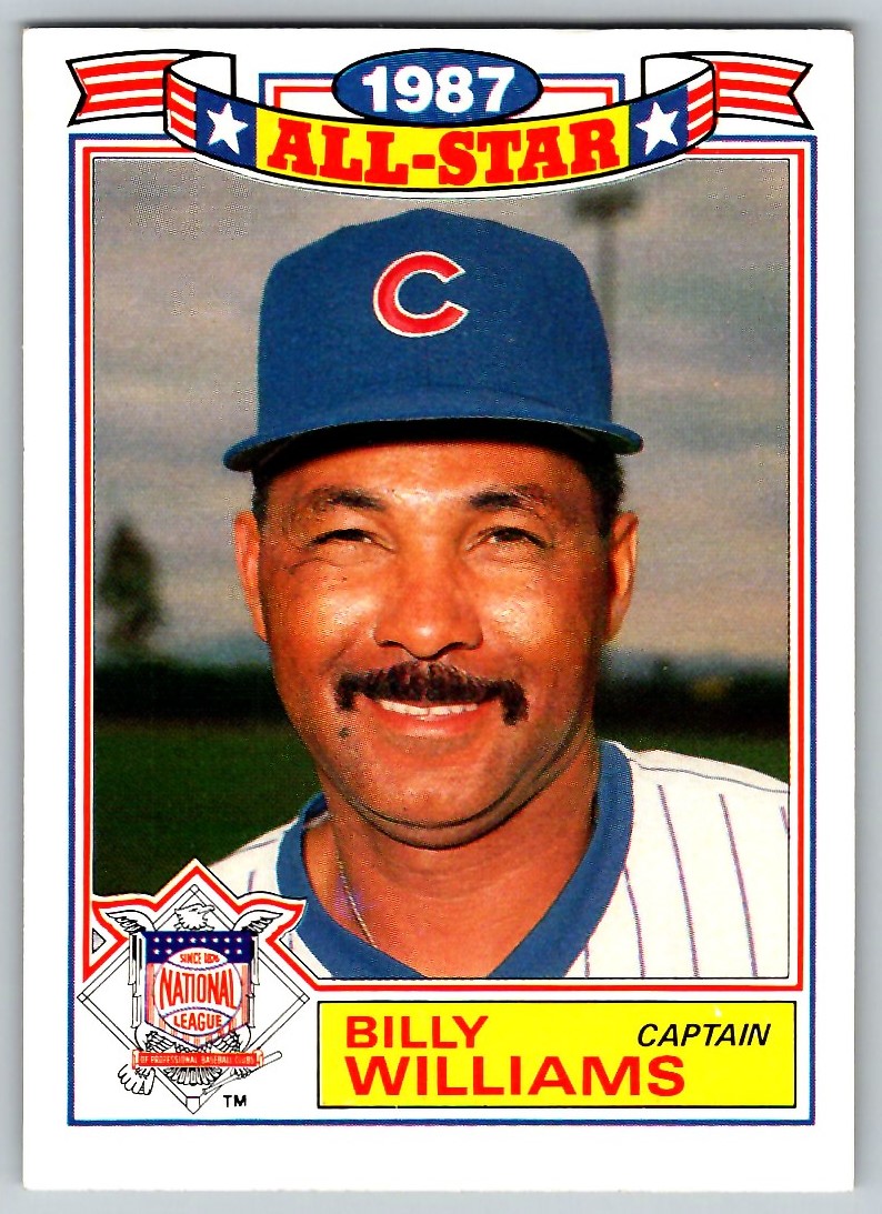 1988 TOPPS ALL-STARS BILLY WILLIAMS CHICAGO CUBS #22 | eBay