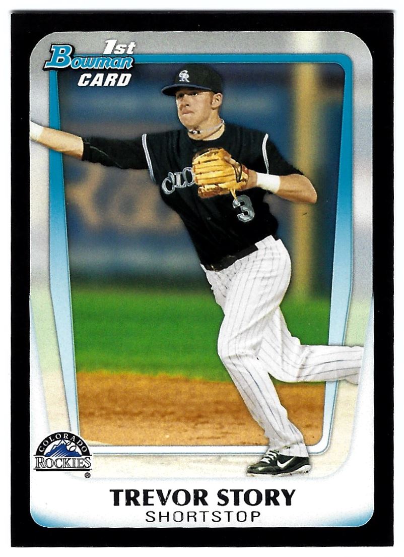 2011 Bowman Draft Picks & Prospects Trevor Story #BDPP84
