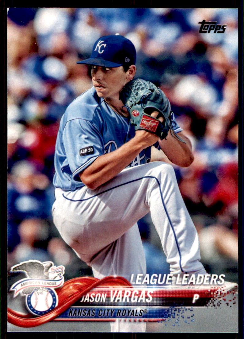 2018 Topps Jason Vargas #327