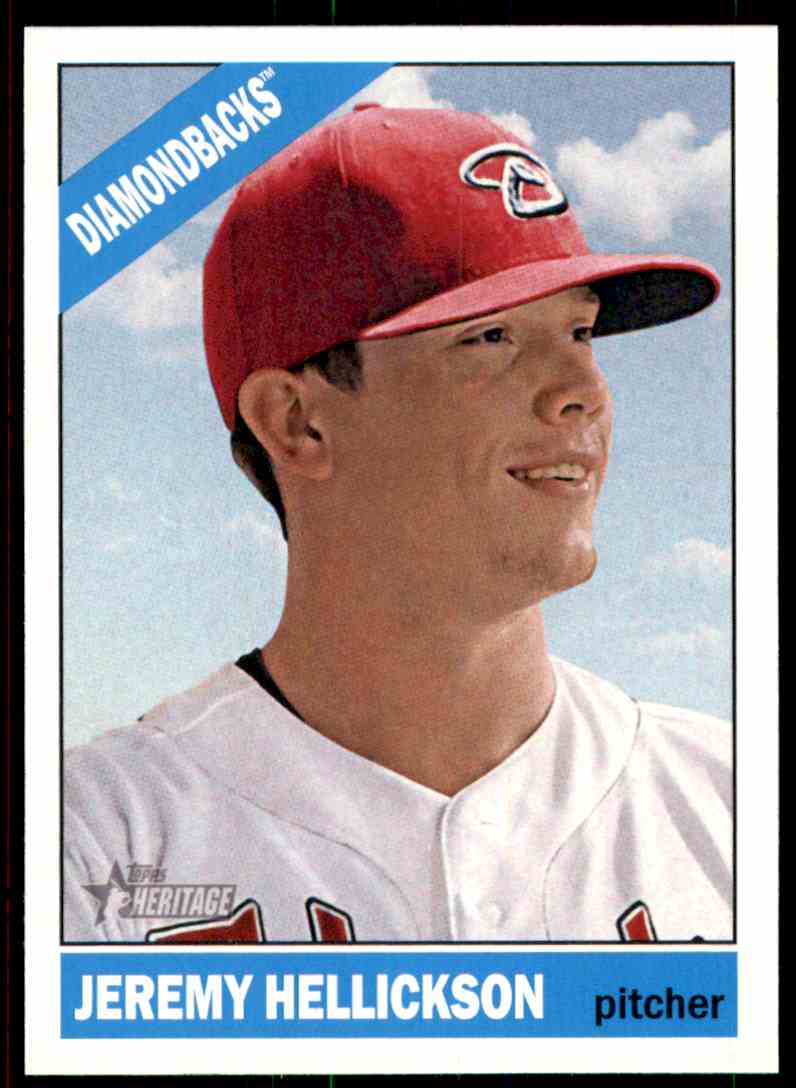 2015 Topps Heritage Jeremy Hellickson #112 card front image