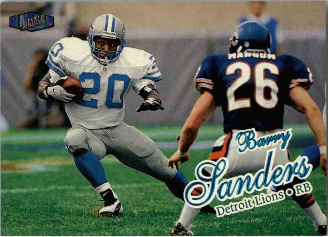 1998 Ultra Barry Sanders 1 on Kronozio