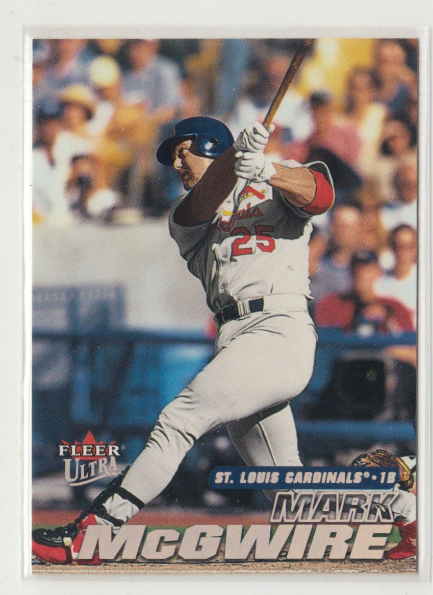 2001 Fleer Ultra Mark McGwire #84 card front image