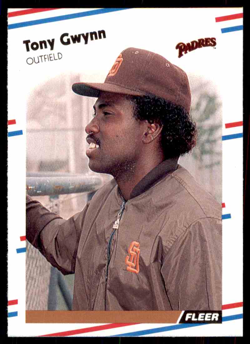 1988 Fleer  Baseball Tony Gwynn #585