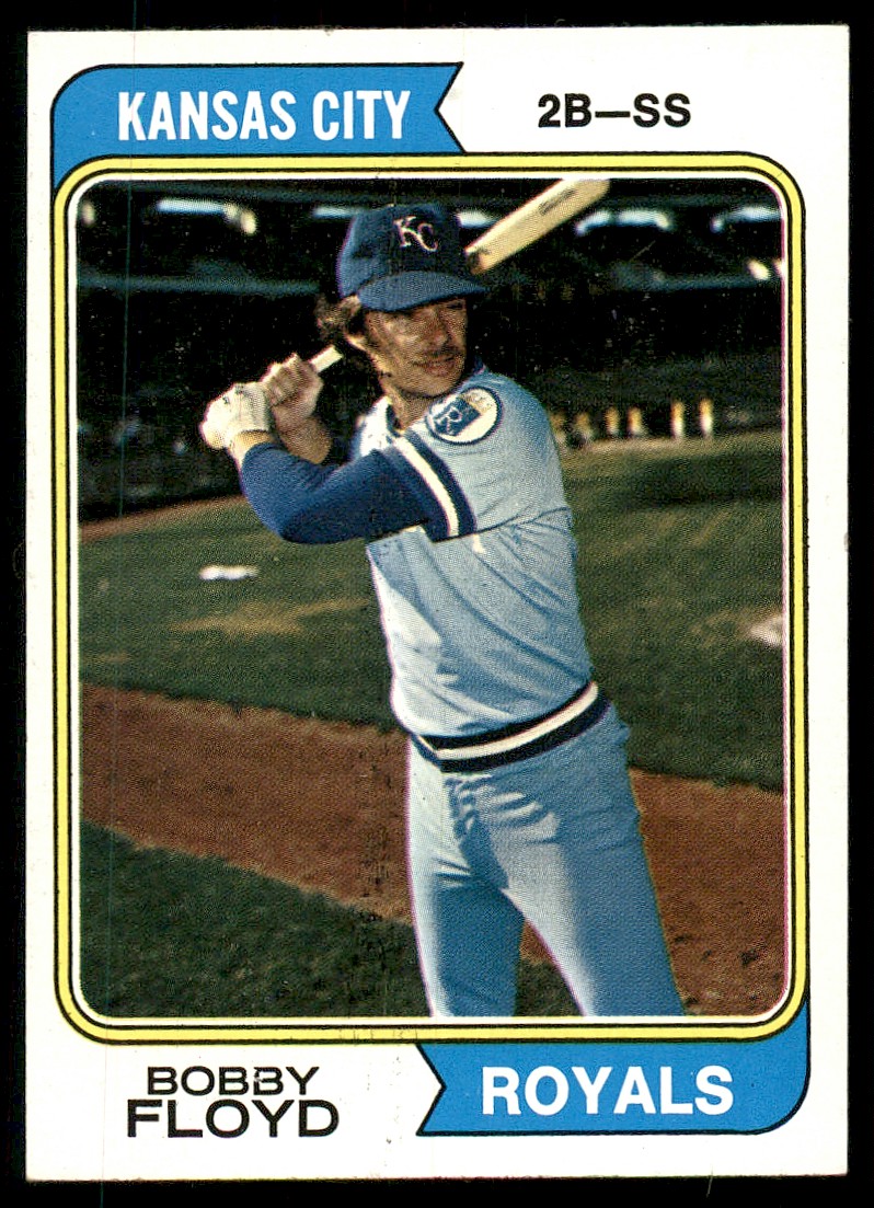 1974 Topps Bobby Floyd #41 on Kronozio