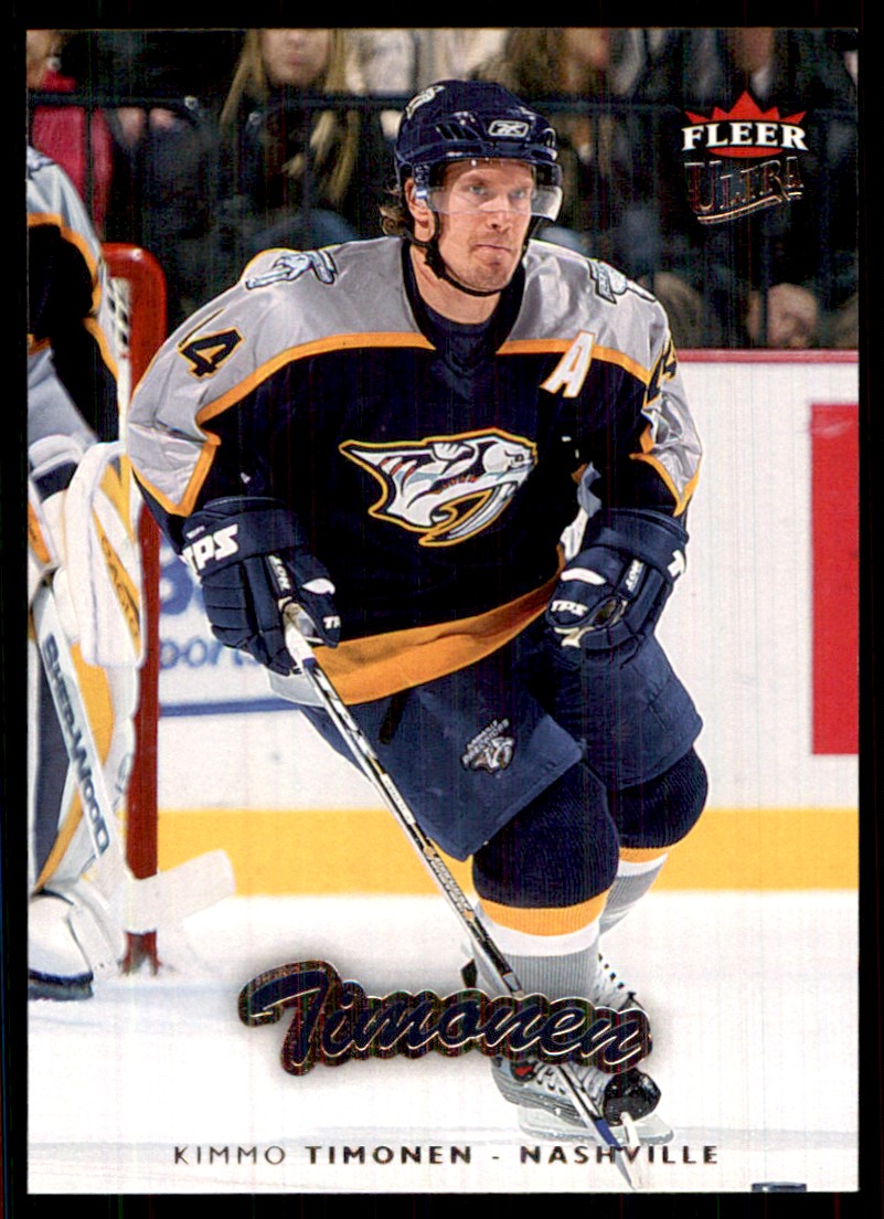 2006-07 Ultra Kimmo Timonen Nashville Predators #114 | eBay