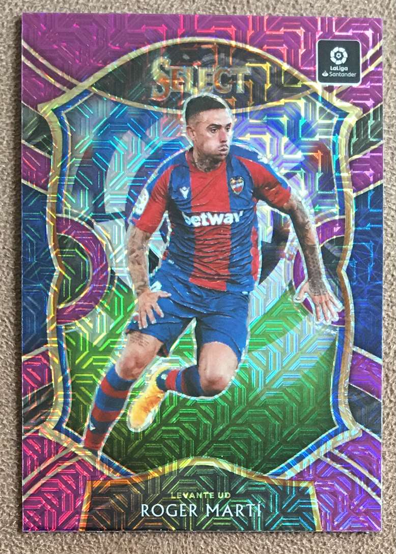2020-21 Panini Chronicles Select Purple Mojo Roger Martí Levante