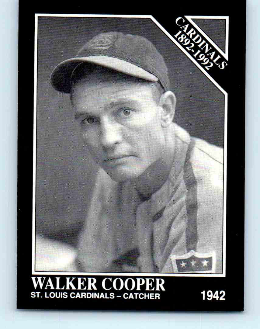 1991 Conlon Collection Walker Cooper #633 on Kronozio