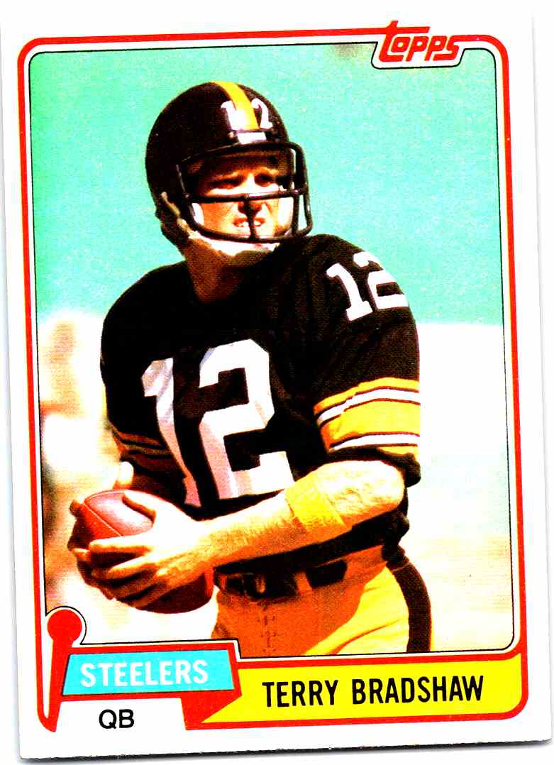 1981 Topps Terry Bradshaw #375 on Kronozio