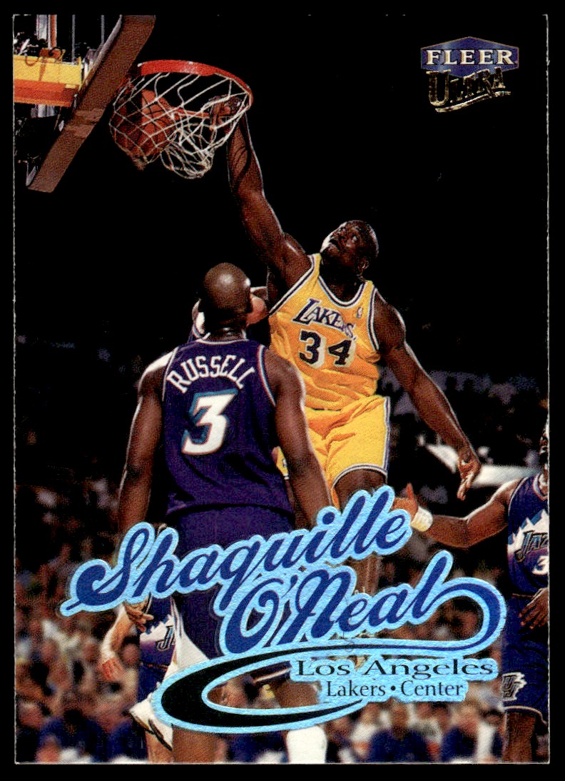1999-00 fleer ultra shaquille o'neal #93 card front image