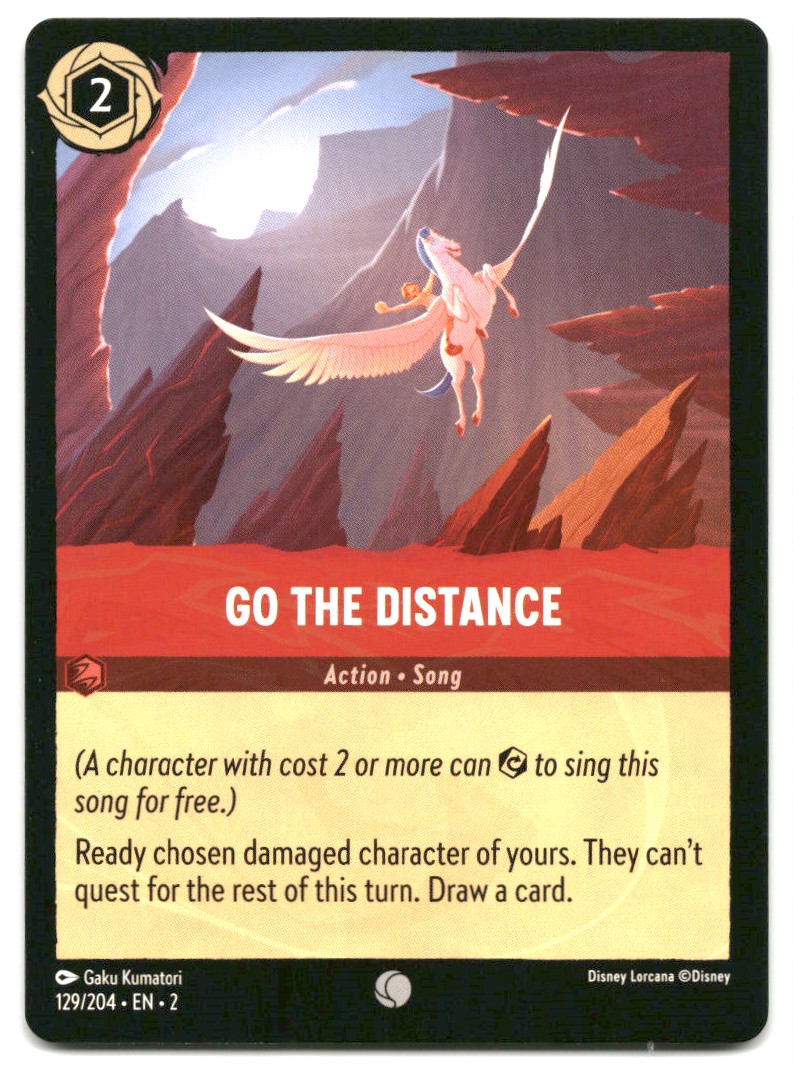 2023 Disney Lorcana Trading Card Go the Distance #129 Rise of the Floodborn  | eBay