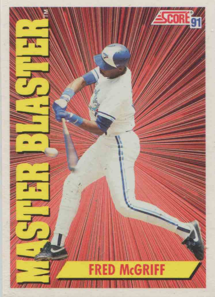 1991 Score Fred McGriff 404 on Kronozio