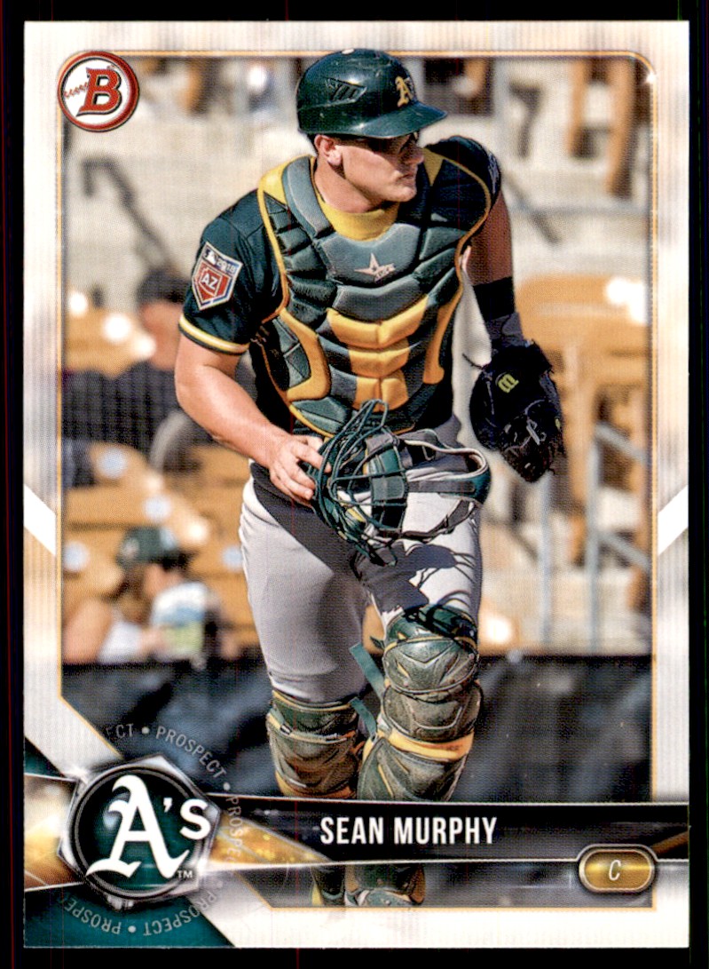 2018 Bowman Draft Sean Murphy Rookie Oakland Athletics #BD-91 | eBay