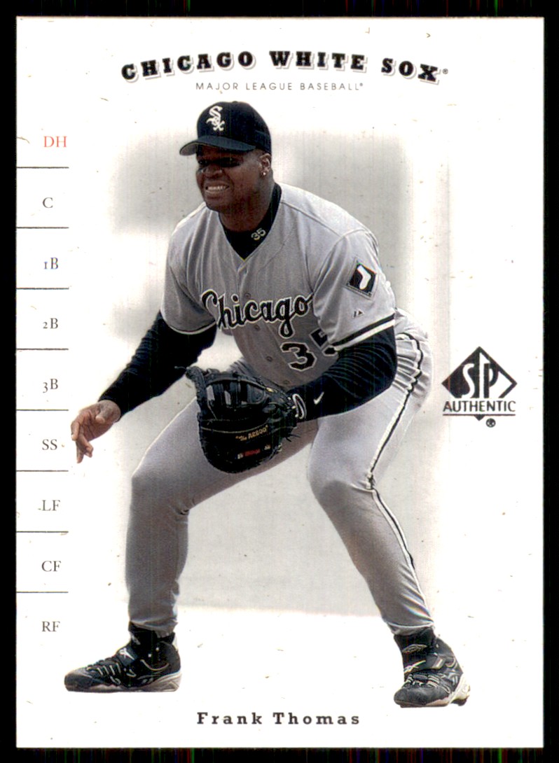 2001 SP Authentic #32 Frank Thomas Chicago White Sox | eBay