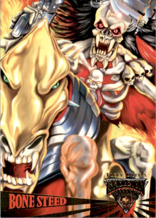 1995 Skeleton Warriors Ultra Bone Steed #24 card front image