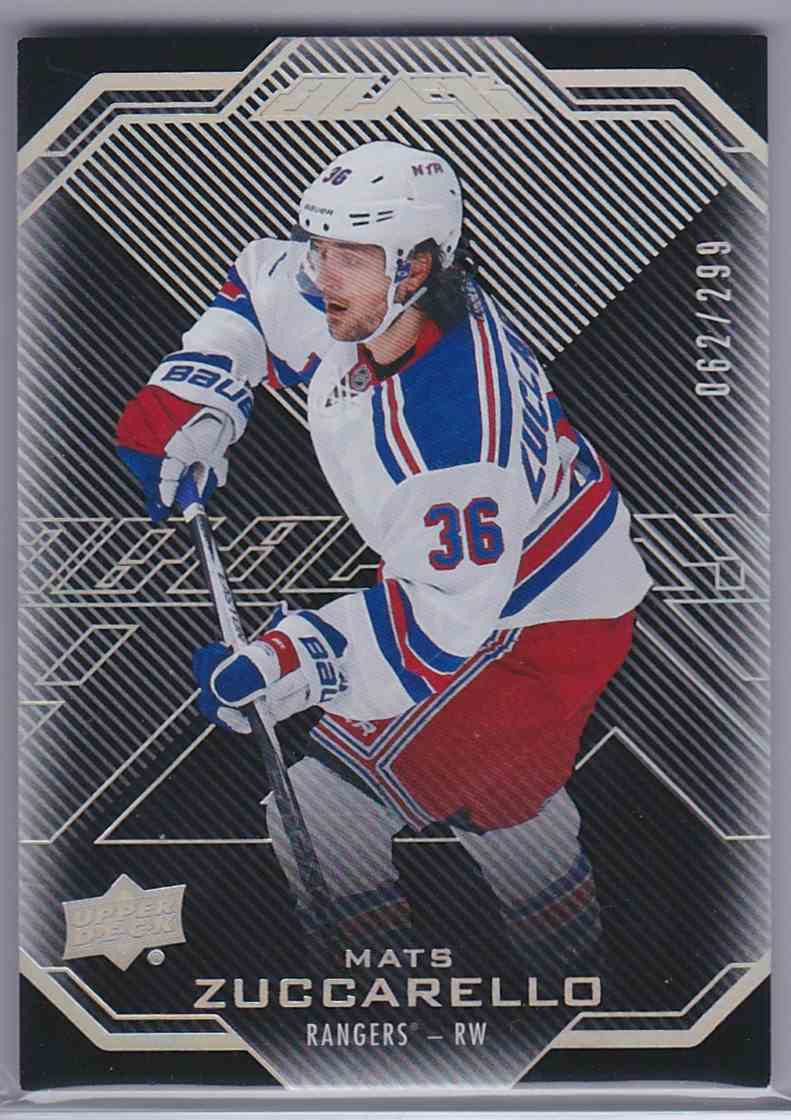 201617 Upper Deck Black Mats Zuccarello 20 on Kronozio
