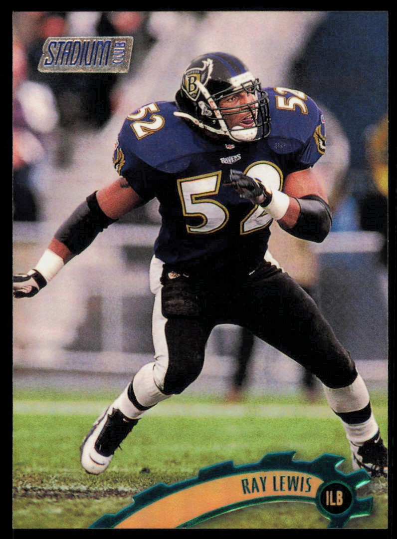 1997 Stadium Club (2nd Year) Ray Lewis Baltimore Ravens #195 | eBay