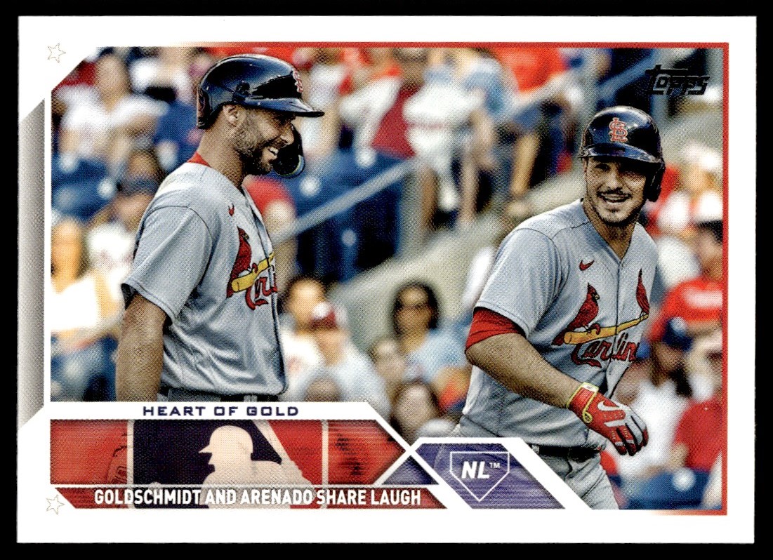 2023 Topps Update Heart of Gold (Nolan Arenado/Paul Goldschmidt) #US147