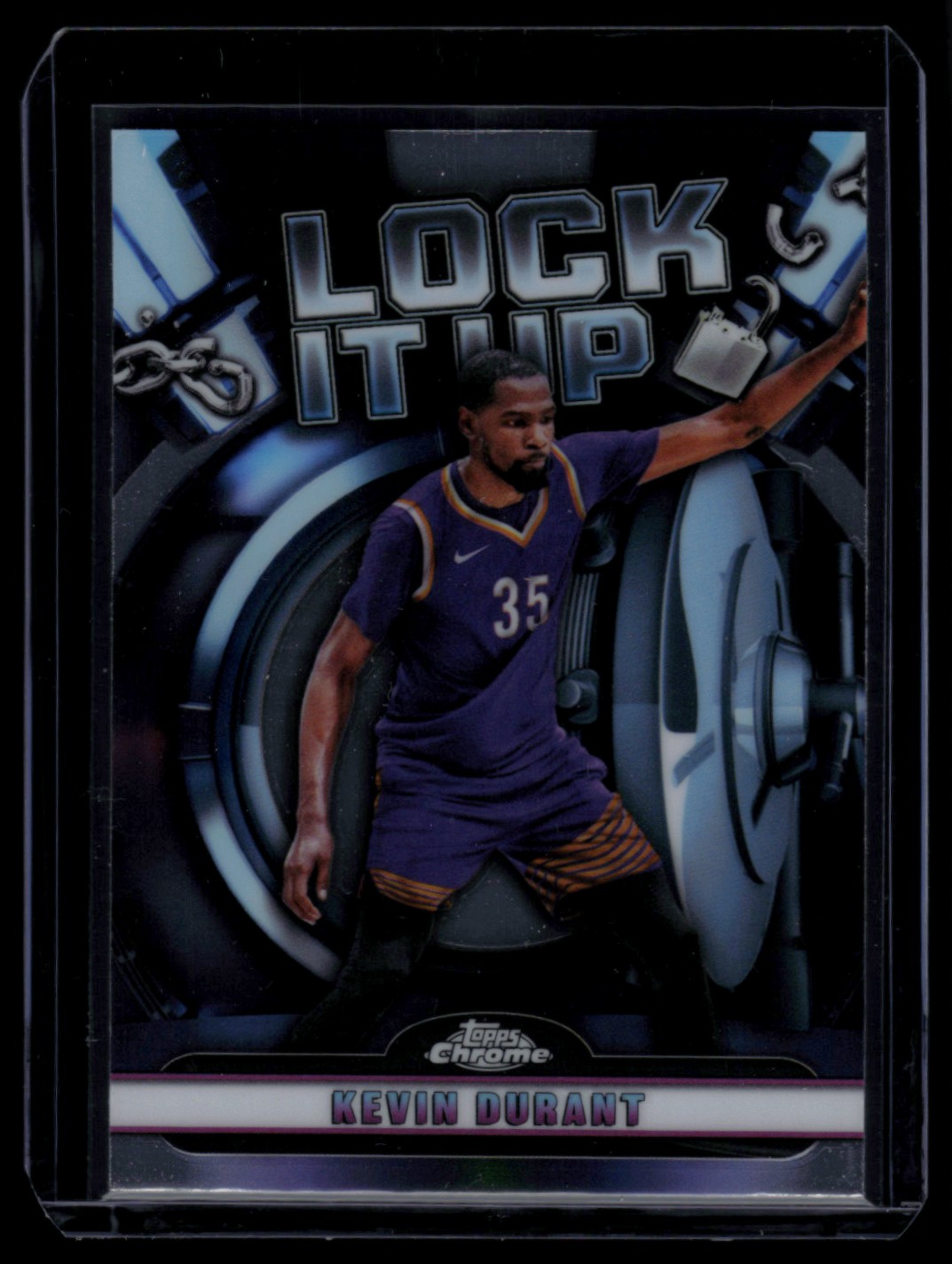 2024-25 Topps Chrome Lock It Up KEVIN DURANT #LIU-10 on Kronozio